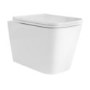 Grade A1 - Albi Wall Hung Toilet 1160mm Pneumatic Frame & Cistern & Chrome Flush Plate