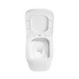 Grade A1 - Albi Wall Hung Toilet 1160mm Pneumatic Frame & Cistern & Chrome Flush Plate