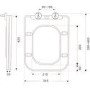 Grade A1 - Albi Wall Hung Toilet 1160mm Pneumatic Frame & Cistern & Chrome Flush Plate