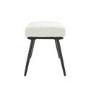 Large Cream Boucle Hallway Bench - Seats 2 - Ally