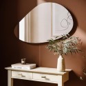 BUN/APOLLON800/96492 Pebble Frameless Wall Mirror 50cm x 80cm - Apollo