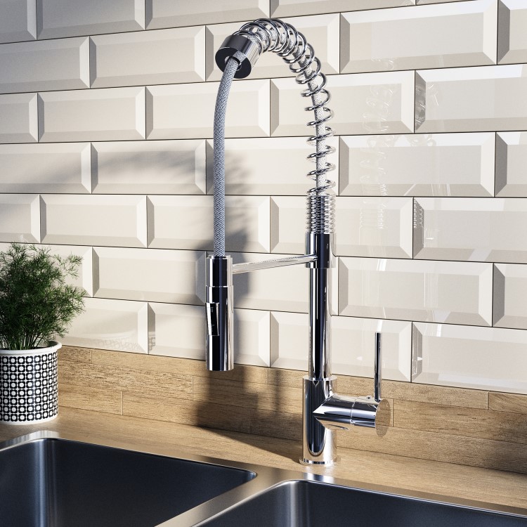 Aria 1.5 Bowl & Malvern Kitchen Mixer Tap