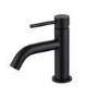 ONLY OPENED - Black Cloakroom Mono Basin Mixer Tap - Arissa