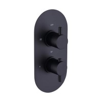 Black 357mm Wall Mounted Shower Arm - Arissa Black 357mm Wall Mounted Shower Arm - Arissa