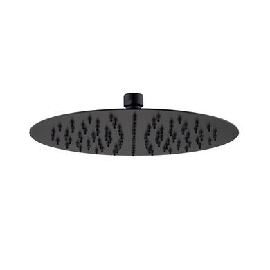 Black 2 Outlet Ceiling Mounted Thermostatic Mixer Shower Set with Hand Shower - Arissa