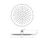 Black 2 Outlet Thermostatic Mixer Shower Set With 250mm Wall Mounted Shower Head and Hand Shower - Arissa