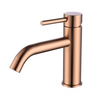 Satin Bronze Mono Basin Mixer Tap - Arissa