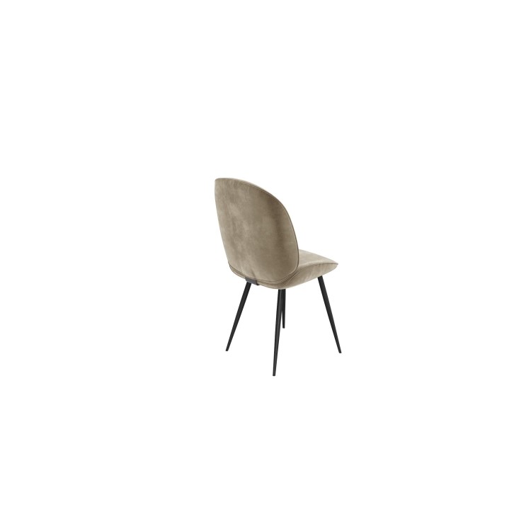 Oval White Marble Gloss Pedestal Dining Table with 6 Dining Chairs in Mink Velvet