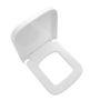 Back to Wall Rimless Comfort Height Toilet with Soft Close Seat - Austin