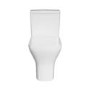 Close Coupled Rimless Open Back Comfort Height Toilet with Soft Close Seat - Austin
