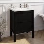 ONLY OPENED - 600mm Avebury Freestanding Drawer Unit Matt Black- Avebury
