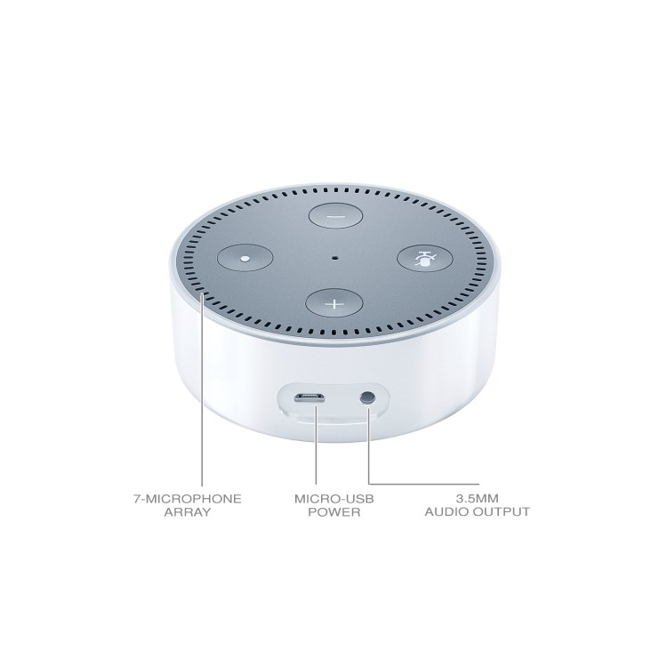 Amazon Echo Dot 2nd Generation - White