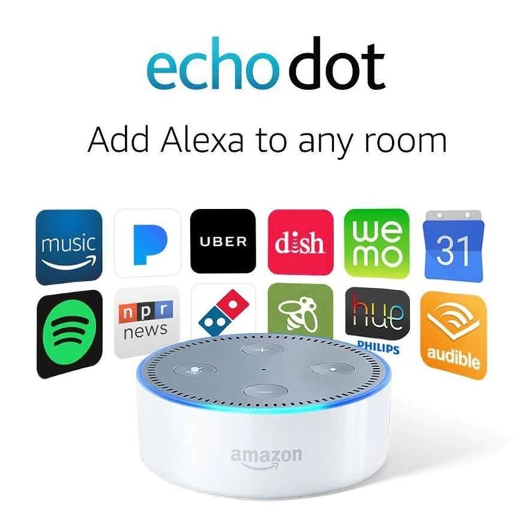 Amazon Echo Dot 2nd Generation - White