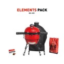 BUN/BJ24RH/97630 Kamado Joe Big Joe I Charcoal BBQ with Elements Pack