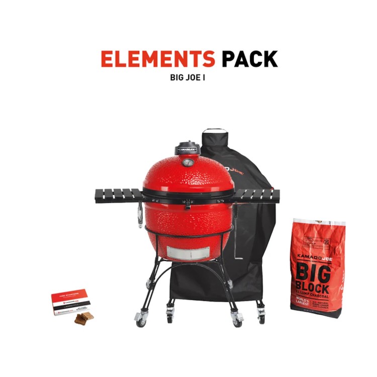 Kamado Joe Big Joe I Charcoal BBQ with Elements Pack