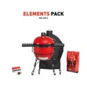 BUN/BJ24RHC/97138 Kamado Joe Big Joe II Charcoal BBQ with Elements Pack