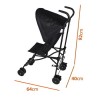 GRADE A1 - Lightweight Stroller with Hood by Babyway
