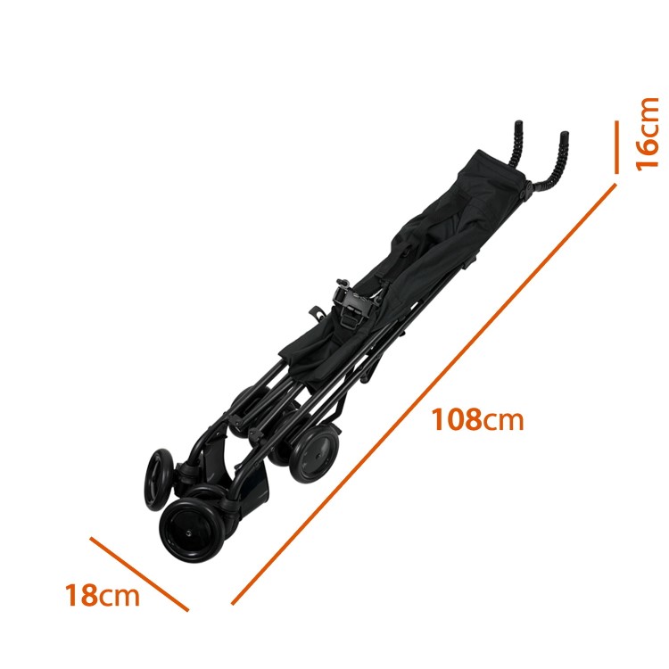 GRADE A1 - Lightweight Stroller with Hood by Babyway