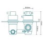 Dual Outlet Concealed Thermostatic Shower Valve With Diverter - EcoStyle