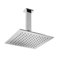 UltraThin Designer Square 200mm Shower Head & Ceiling Arm UltraThin Designer Square 200mm Shower Head & Ceiling Arm