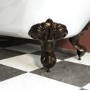 Freestanding Single Ended Bath with Bronze Feet 1670 x 740mm - Park Royal