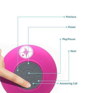 Black Bluetooth Splashproof Speaker