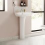 Grade A1 - Rectangular Pedestal Basin 500mm - Voss