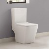 GRADE A1 - Close Coupled Toilet with Soft Close Seat - Voss