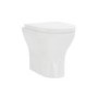 Grade A1 - Back to Wall Toilet with Soft Close Seat - Portland