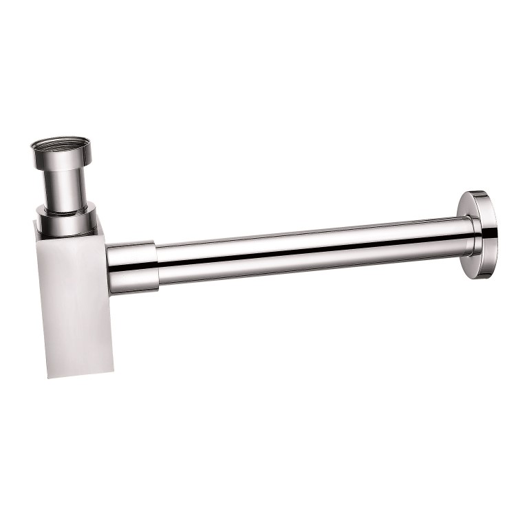 GRADE A1 - Chrome Square Bottle Trap - Zana