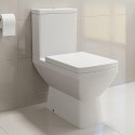 BUN/A1/BeBa_2106-PN/97144 ONLY OPENED - Close Coupled Toilet with Soft Close Seat - Tabor
