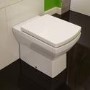 Grade A1 - Back to Wall Toilet with Soft Close Seat - Tabor