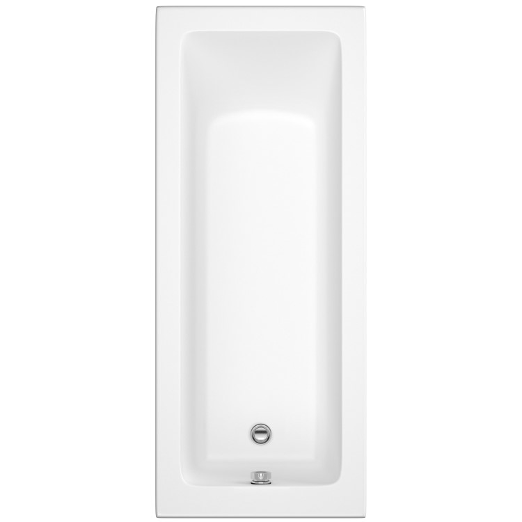ONLY OPENED - Rutland Square Single Ended Bath - 1700 x 700mm