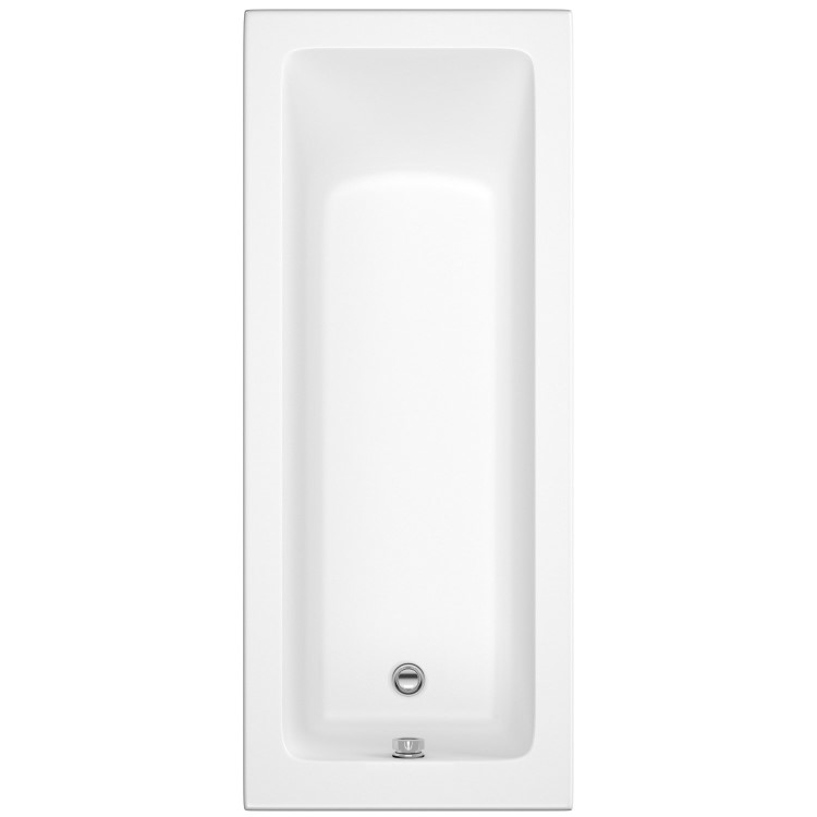 GRADE A1 - Rutland Square Single Ended Bath - 1800 x 800mm