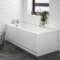 GRADE A1 - Rutland Square Single Ended Bath - 1800 x 800mm