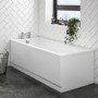 GRADE A1 - Rutland Square Single Ended Bath - 1800 x 800mm