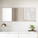 BUN/BeBa_24914/84671 Rectangular Wall Mirror 120 x 50cm - Helios