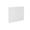 GRADE A1 - Ashford White Gloss 700mm End Bath Panel