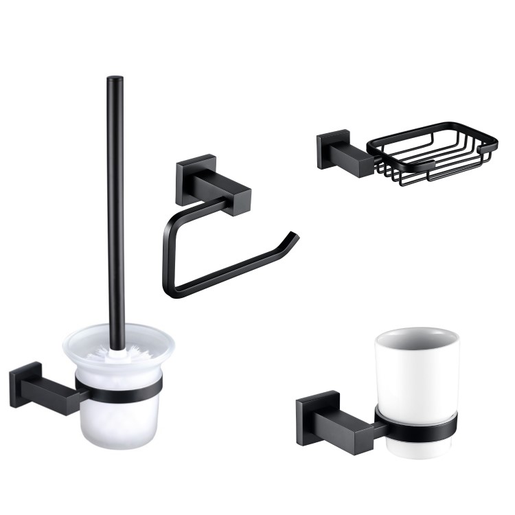 Arissa 4 Piece Bathroom Accessory Pack 