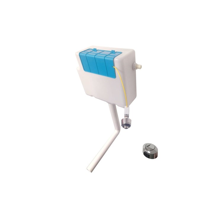 Grade A1 - 900mm White Toilet and Sink Unit Right Hand with Round Toilet - Agora