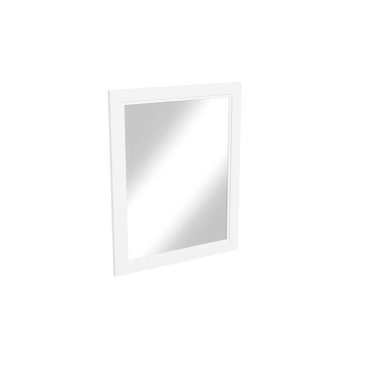 ALMOST PERFECT - Rectangular White Bathroom Mirror 550 x 700mm - Camden