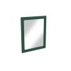 Rectangular Green Bathroom Mirror 550 x 700mm - Camden