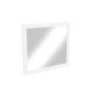Rectangular White Wall Mirror 750 x 700mm - Camden
