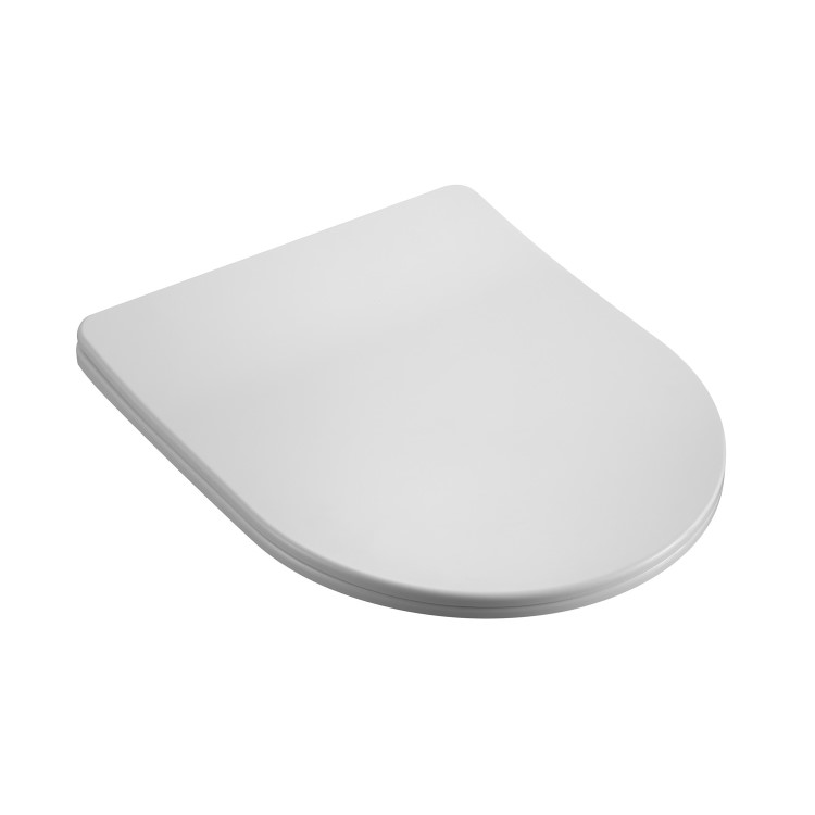 Matt White Wall Hung Rimless Toilet with Soft Close Seat, White Glass Sensor Flush Plate, 820mm Frame & Cistern – Verona