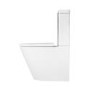 ONLY OPENED - Close Coupled Rimless Toilet with Soft Close Seat - Newport