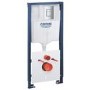 Grade A1 - Wall Hung Rimless Toilet Grohe Cistern and Frame - Newport