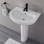 ONLY OPENED - Modern Pedestal Basin 550mm - Newport