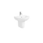 Grade A1 - Modern Semi Pedestal Basin 550mm - Newport