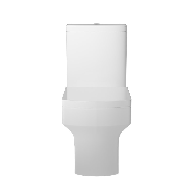 ALMOST PERFECT - Close Coupled Rimless Toilet with Soft Close Seat - Ashford
