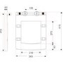Close Coupled Rimless Toilet with Soft Close Seat - Ashford